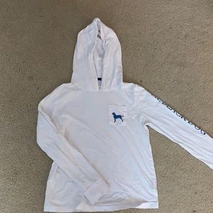 Kids black dog hoodie